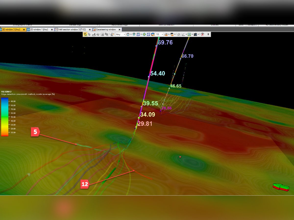A computer screen showing the flight path of an aircraft.