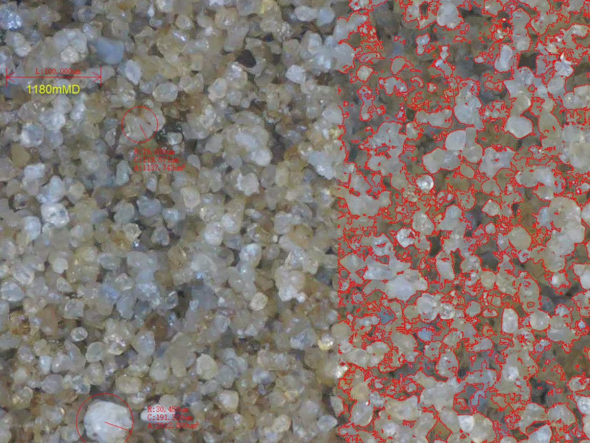 A close up of some rocks and sand